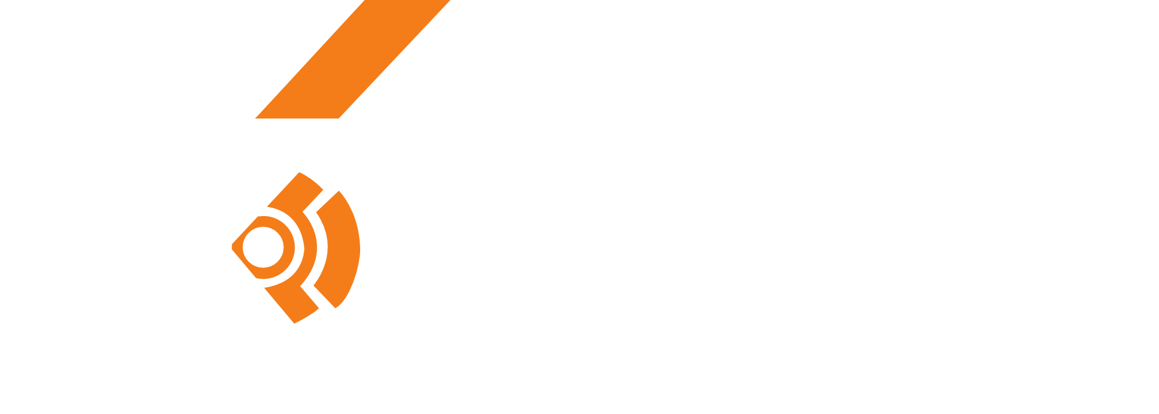 logo kastel blanco naranja